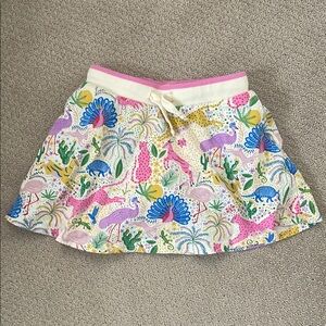 Boden Animal Print Skort (size 7-8Y)